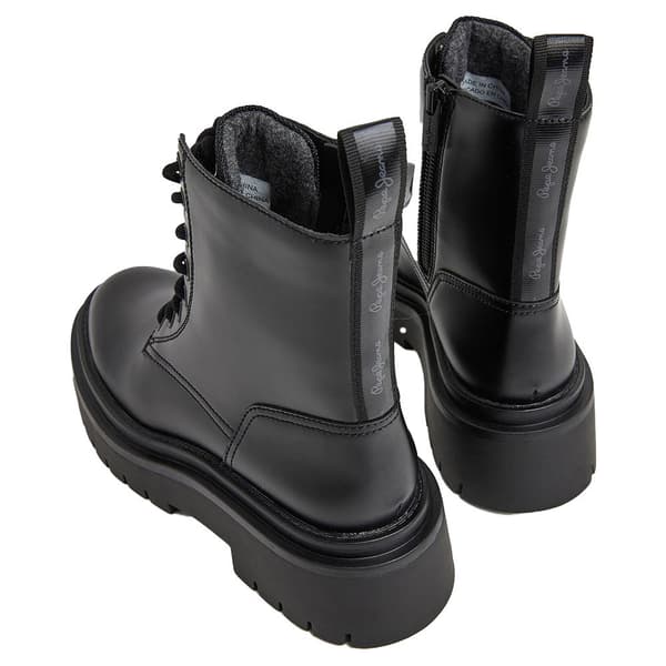 Pepe Jeans Støvler Queen Bass Sort EU 38 Kvinde