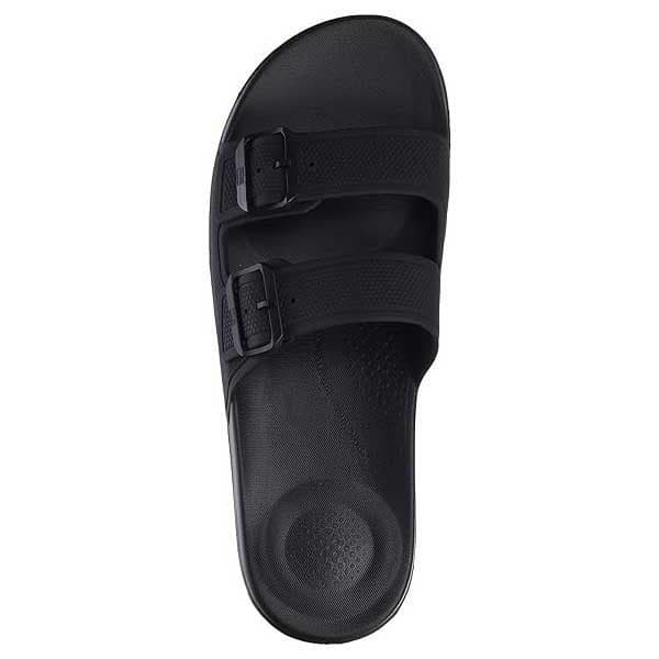 Fitflop Klipklapper Iqushion Two-bar Buckle Sort EU 46 Mand