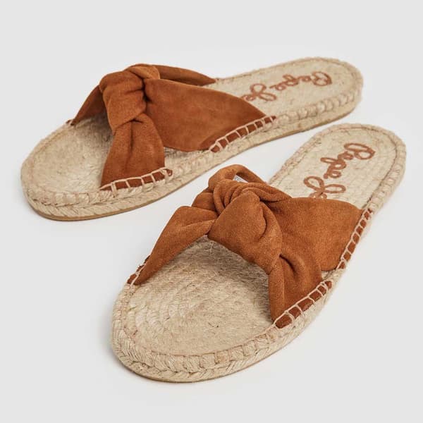 Pepe Jeans Siva Knot Sandaler Brun EU 38 Kvinna