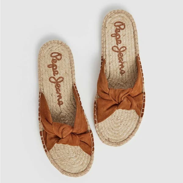 Pepe Jeans Siva Knot Sandaler Brun EU 38 Kvinna