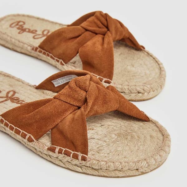 Pepe Jeans Siva Knot Sandaler Brun EU 38 Kvinna