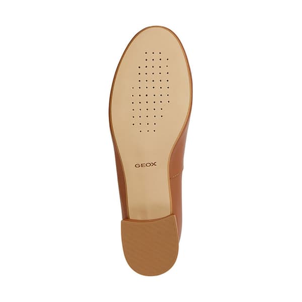Geox Balletpumper Floretia Brun EU 37 Kvinde