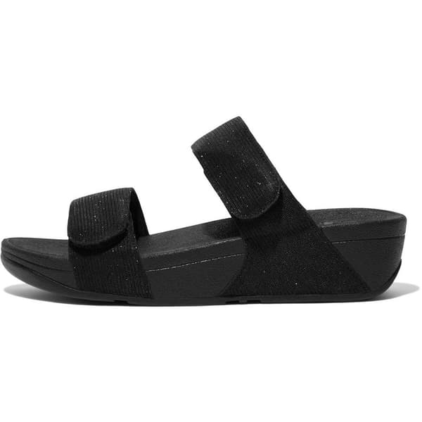 Fitflop Lulu Adjustable Shimmerlux Sandaalit Musta EU 37 Nainen