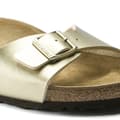Miniatyrbild 2 av 8: Birkenstock Madrid Birko-flor Smala Sandaler Guld EU 36 Kvinna
