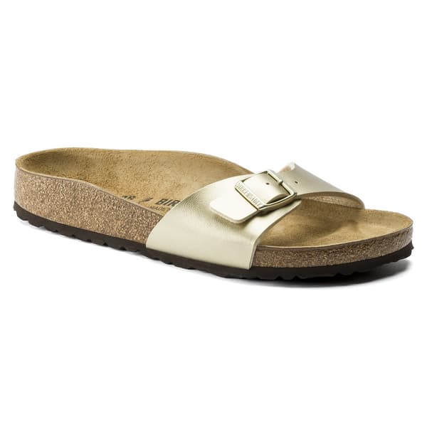 Birkenstock Madrid Birko-flor Kapeat Sandaalit Kultainen EU 36 Nainen