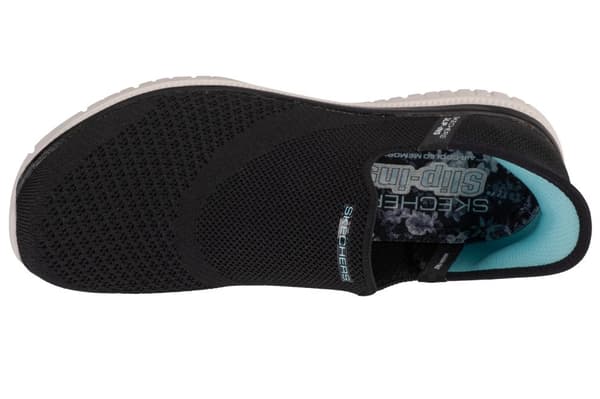 Skechers Slip-ins: Virtue - Sleek 104425-BKW, Kvinna, Sneakers, svart