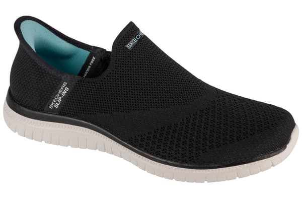 Skechers Slip-ins: Virtue - Sleek 104425-BKW, Kvinna, Sneakers, svart