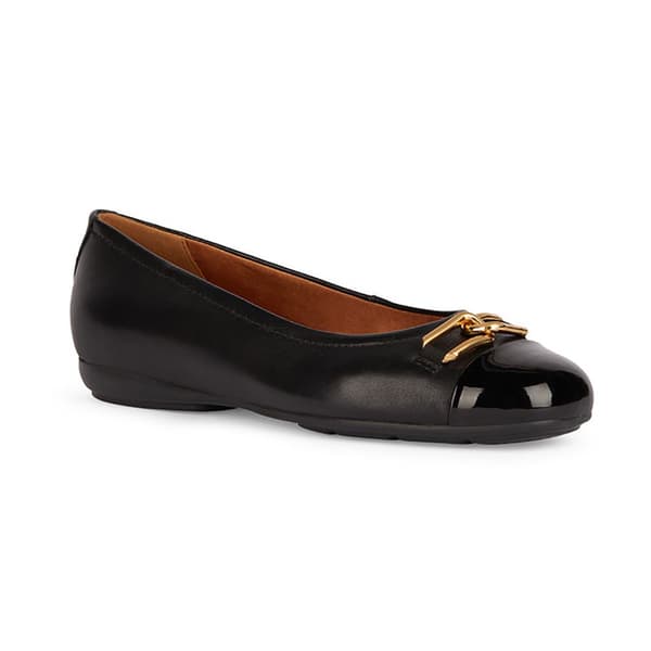 Geox Balettpumpar D457na0tuhh Annytah Svart EU 37 1/2 Kvinna
