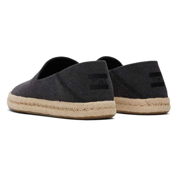 Toms Espadrilles Santiago Svart EU 41 Man