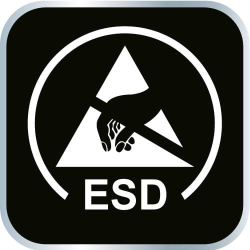 S1PL SR arbetsskor, ESD, komposittåhätta, Kevlar-inlägg, storlek 44