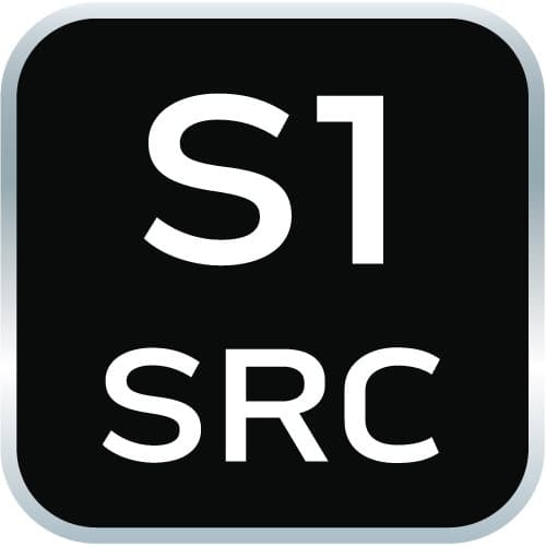 S1 SRC ankelstøvler i læder, ståltå, str. 47