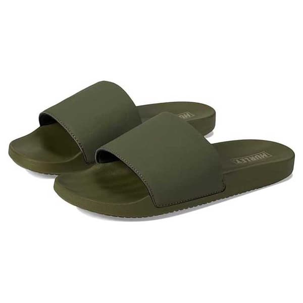 Hurley Fastlane Tofflor Grönt EU 42 1/2 Man