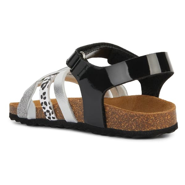 Geox Adriel Sandaler Svart,Silver EU 28 Pojke