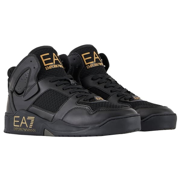Ea7 Emporio Armani New Basket Mid Summe Lenkkarit Musta EU 44 2/3 Mies