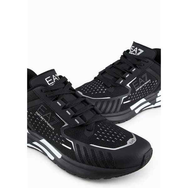Ea7 Emporio Armani Crusher Distance Ref Skor Svart EU 41 1/3 Man