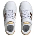 Miniatyrbild 6 av 6: Adidas Grand Court 2.0 El Skor Beige EU 30 1/2