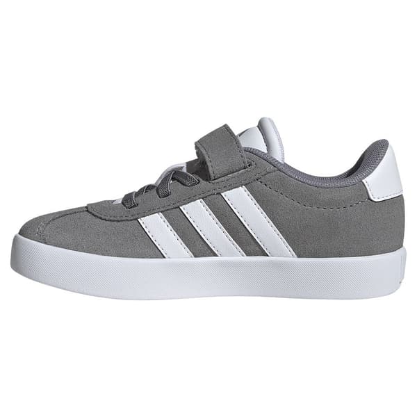 Adidas Vl Court 3.0 Elastic Lenkkarit Harmaa EU 30 1/2