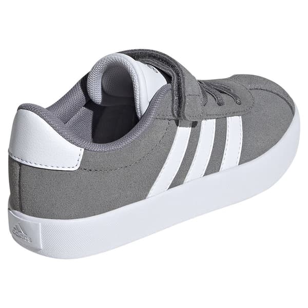 Adidas Vl Court 3.0 Elastic Lenkkarit Harmaa EU 30 1/2