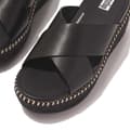 Miniatyrbillede 4 af 6: Fitflop Eloise Espadrille Leather Wedge Cross Klipklapper Brun EU 39 Kvinde