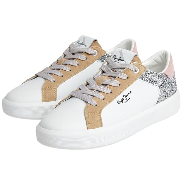 Pepe Jeans Dobbieix Sko Hvid EU 38 Kvinde