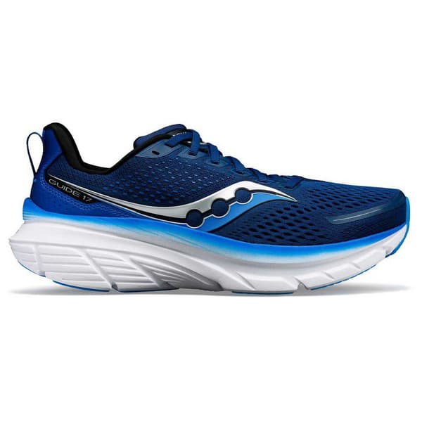 Saucony Guide 17 Brede Løbesko Blå EU 41 Mand