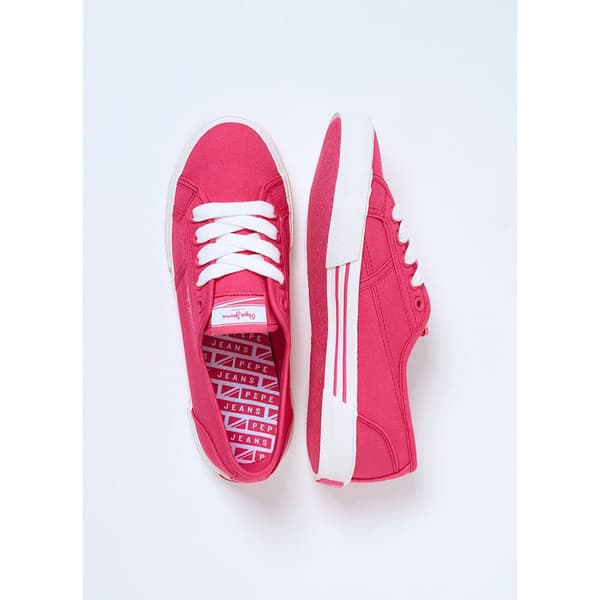 Pepe Jeans Brady W Basic Skor Röd EU 36 Kvinna
