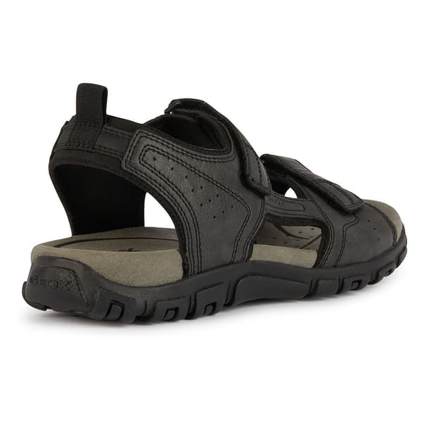 Geox U4524b000me Strada Sandaler Svart EU 46 Man