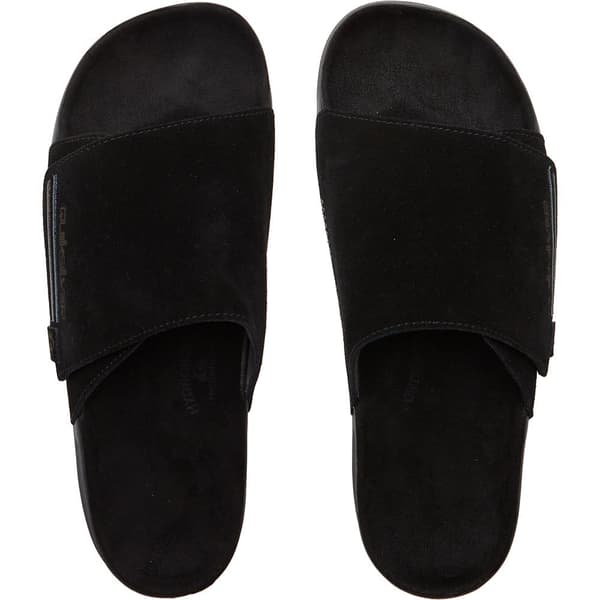 Quiksilver Rivi Suede Varvastossut Musta EU 42 Mies