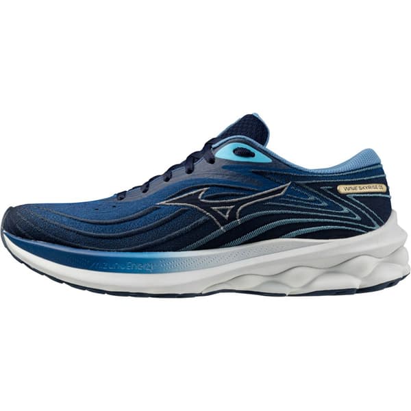 Mizuno Wave Skyrise 5 Löparskor Blå EU 41 Man