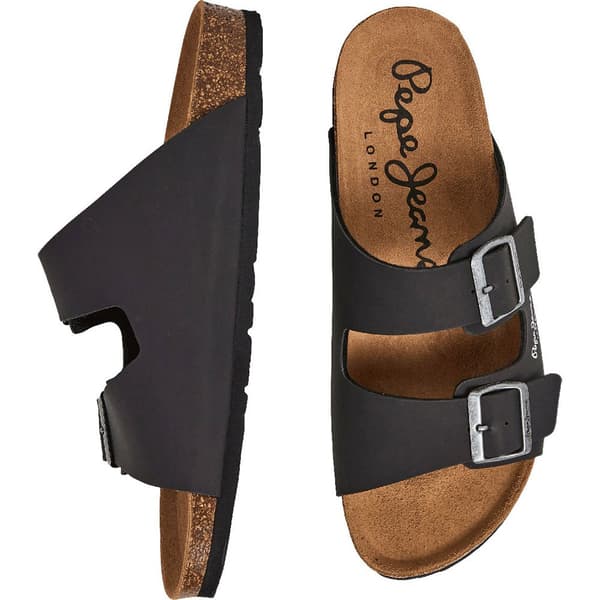 Pepe Jeans Bio Double Velour Sandaler Brun EU 43 Mand