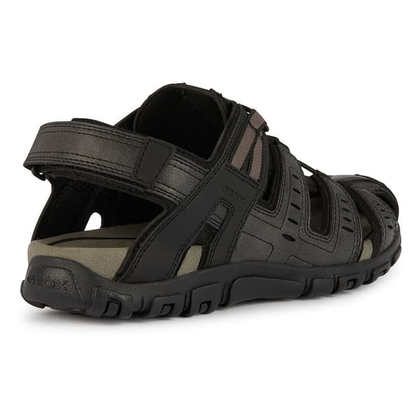 Geox Strada Sandaler Sort EU 45 Mand
