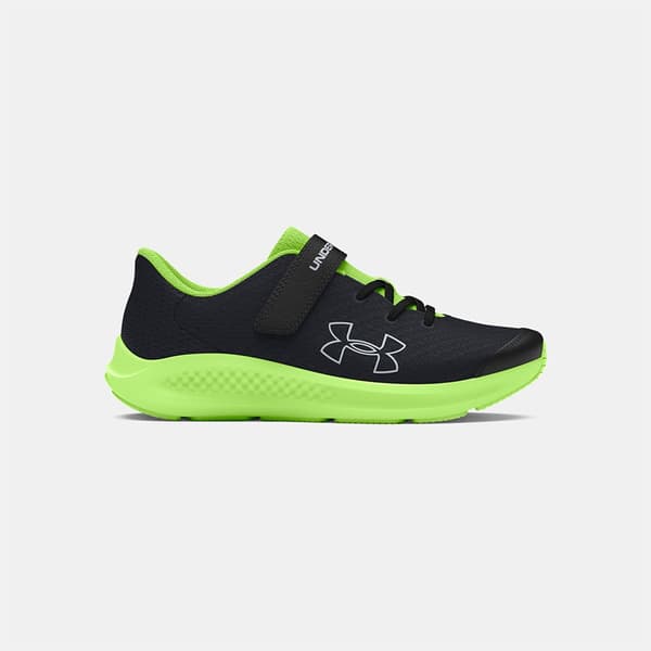 Under Armour Ps Pursuit 3 Big Logo Ac Juoksukengät Vihreä EU 28 1/2 Poika