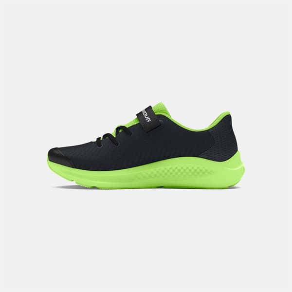 Under Armour Ps Pursuit 3 Big Logo Ac Löparskor Grönt EU 30 Pojke