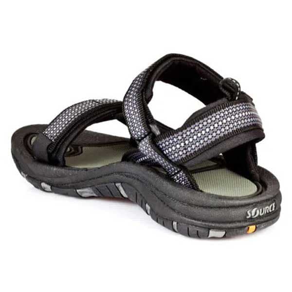 Source Gobi Sandaler Sort EU 41 Mand