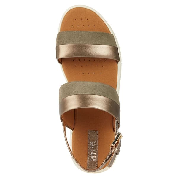 Geox Dandra Sandaler Guld EU 38 Kvinna