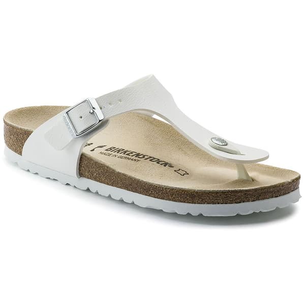 Birkenstock Giez Birko-flor Sandaler Vit EU 45 Kvinna