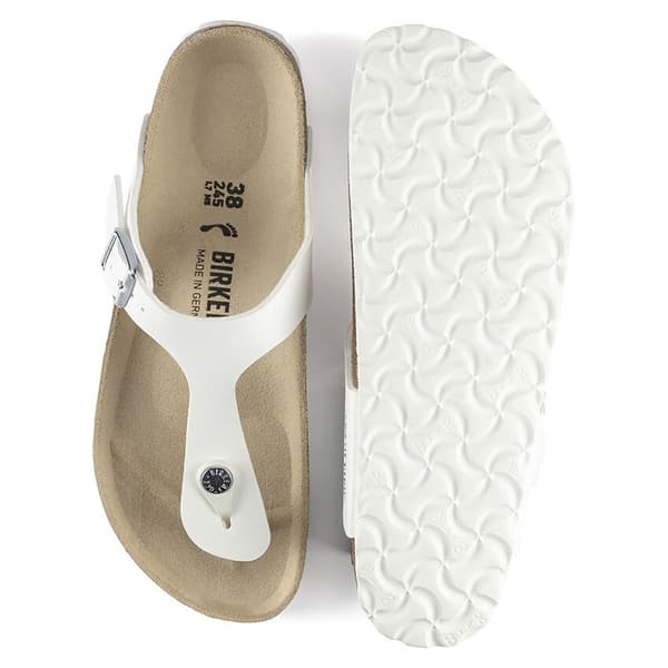 Birkenstock Giez Birko-flor Sandaler Vit EU 45 Kvinna