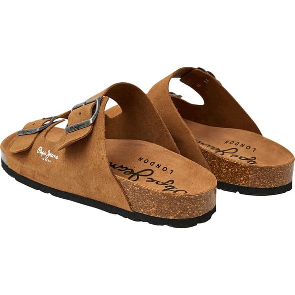 Pepe Jeans Bio Suede Sandaler Brun EU 44 Man