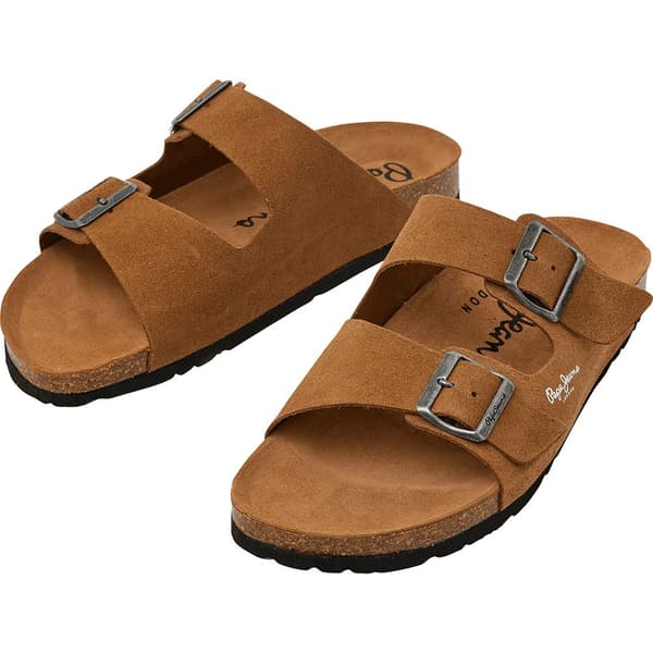 Pepe Jeans Bio Suede Sandaler Brun EU 44 Man