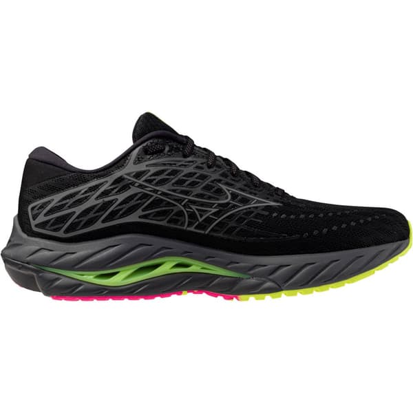 Mizuno Wave Inspire 20 Unisex Löparskor Svart EU 38 1/2 Man