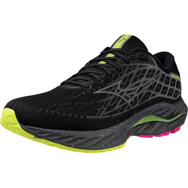 Mizuno Wave Inspire 20 Unisex Löparskor Svart EU 38 1/2 Man