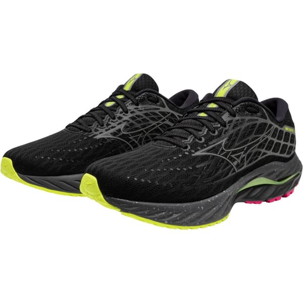 Mizuno Wave Inspire 20 Unisex Löparskor Svart EU 38 1/2 Man