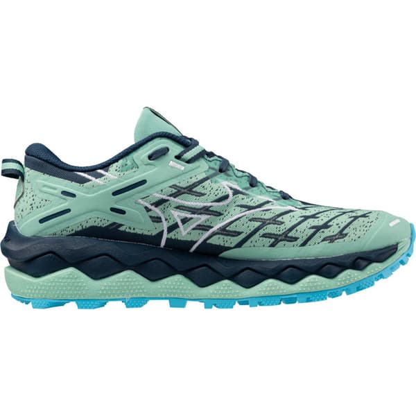 Mizuno Wave Mujin 10 Trailskor Grönt EU 38 1/2 Kvinna