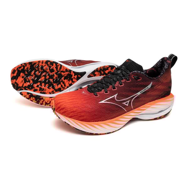 Mizuno Wave Rider 28 Amsterdam Løbesko Rød EU 37 Mand