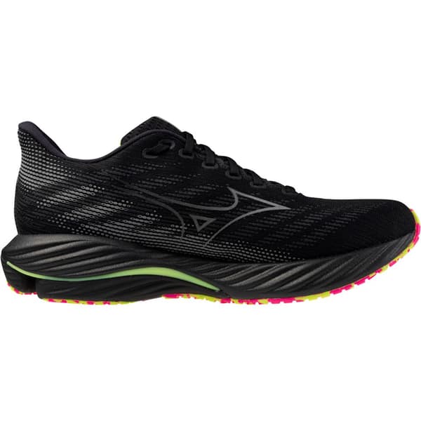 Mizuno Wave Rider 28 Unisex Løbesko Sort EU 37 Mand