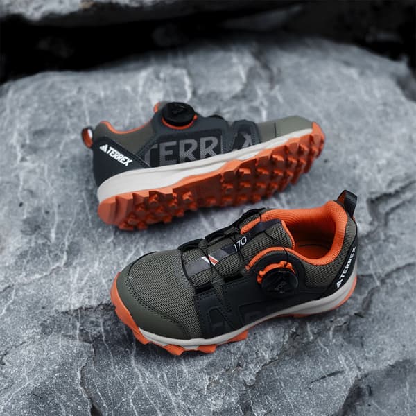 Adidas Terrex Agravic Boa Lasten Polkujuoksukengät Harmaa EU 36 2/3 Poika