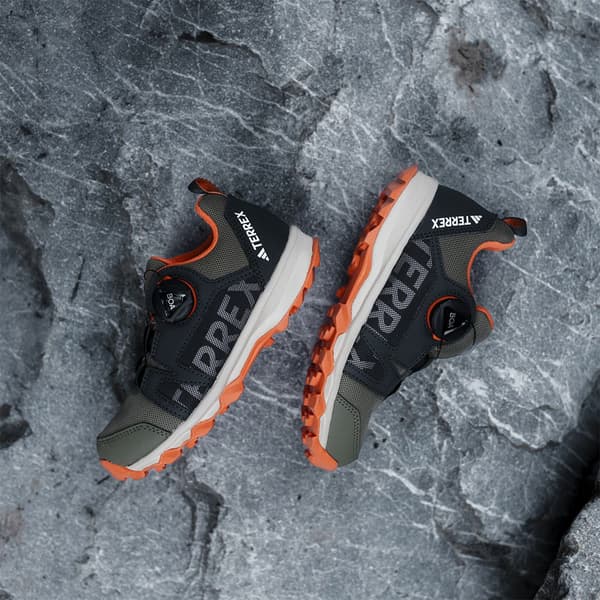 Adidas Terrex Agravic Boa Lasten Polkujuoksukengät Harmaa EU 36 2/3 Poika