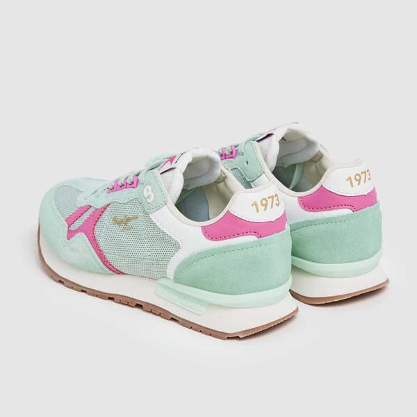Pepe Jeans Brit Retro Sko Grøn EU 36 Kvinde