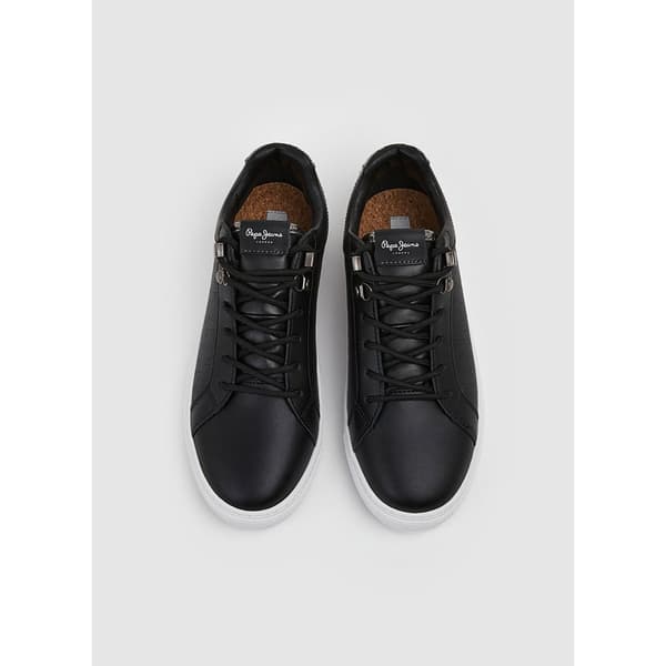 Pepe Jeans Adams Log Skor Svart EU 38 Kvinna