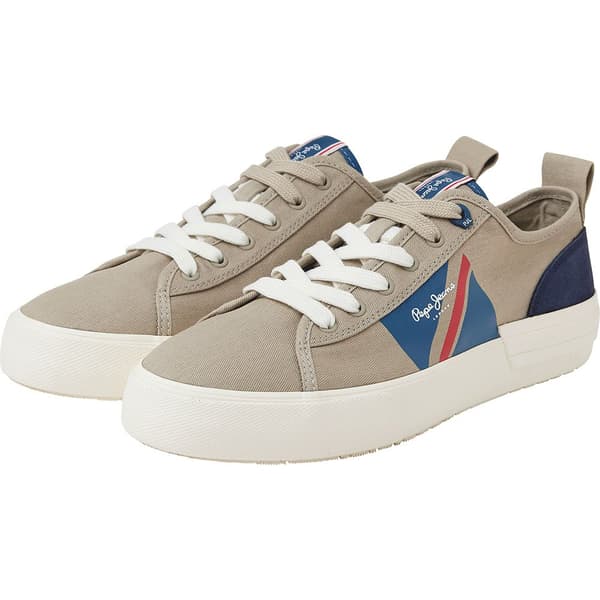 Pepe Jeans Allen Flag Color Sko Beige EU 43 Mand
